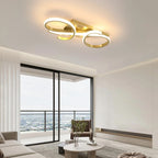 Plafon LED Moderno Cotle Gold Aura 36W