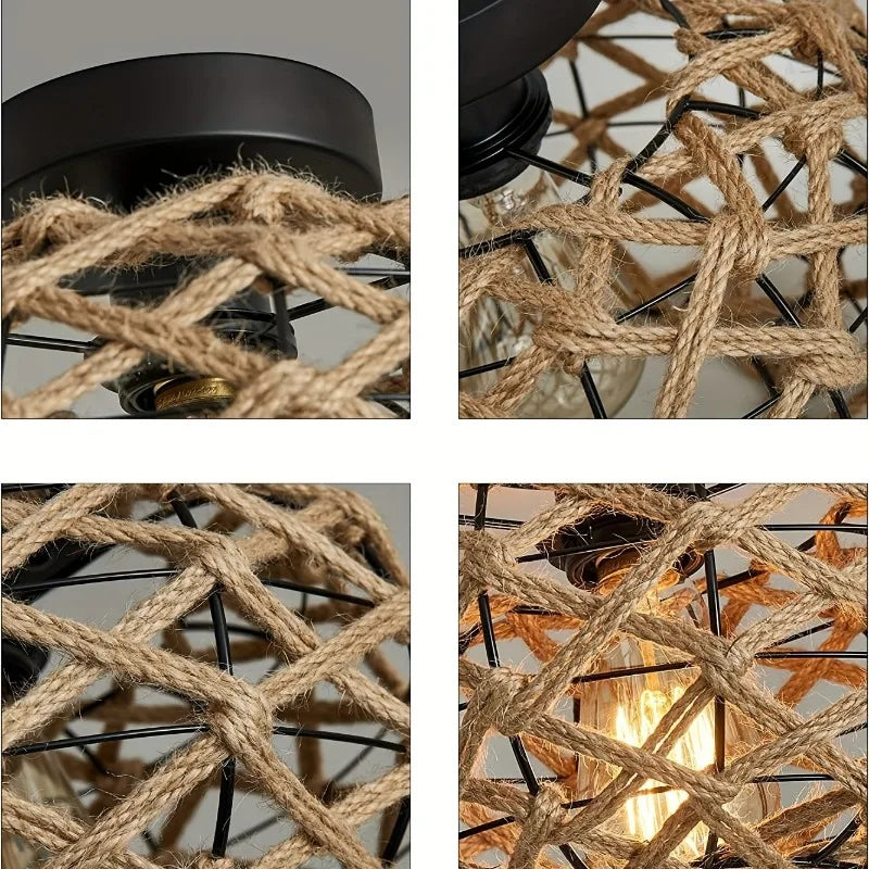 Candeeiro de Teto Boho-Chic
