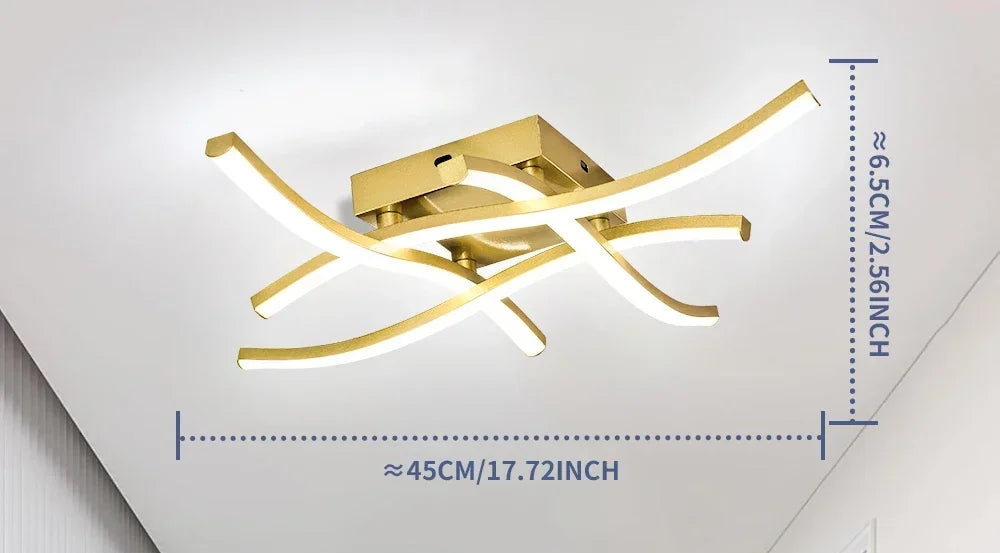 Plafon LED Escultural