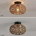Candeeiro de Teto Boho-Chic