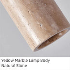 Candeeiro Pendente em Pedra Natural Cotle Stone