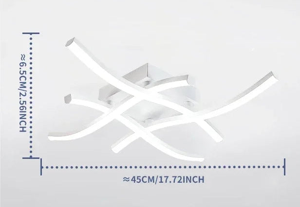 Plafon LED Escultural