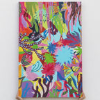 Ecossistema Vibrante Pintura Original