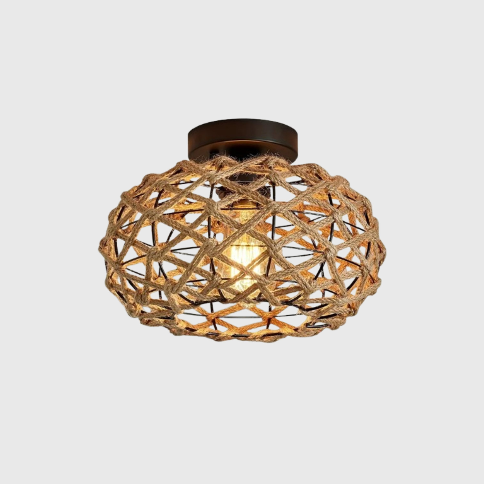 Candeeiro de Teto Boho-Chic